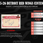 2025-26 Upper Deck Detroit Red Wings Centennial Hockey Hobby Box