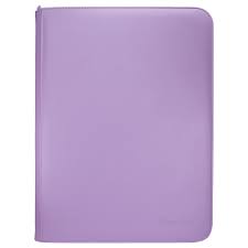 Ultra Pro 9 Pocket Vivid Zip Pro Binder-Purple
