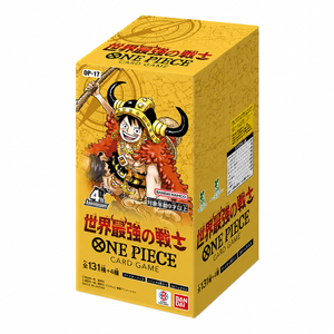 One Piece OP-17 The World's Strongest Warriors Booster Box (Japanese)