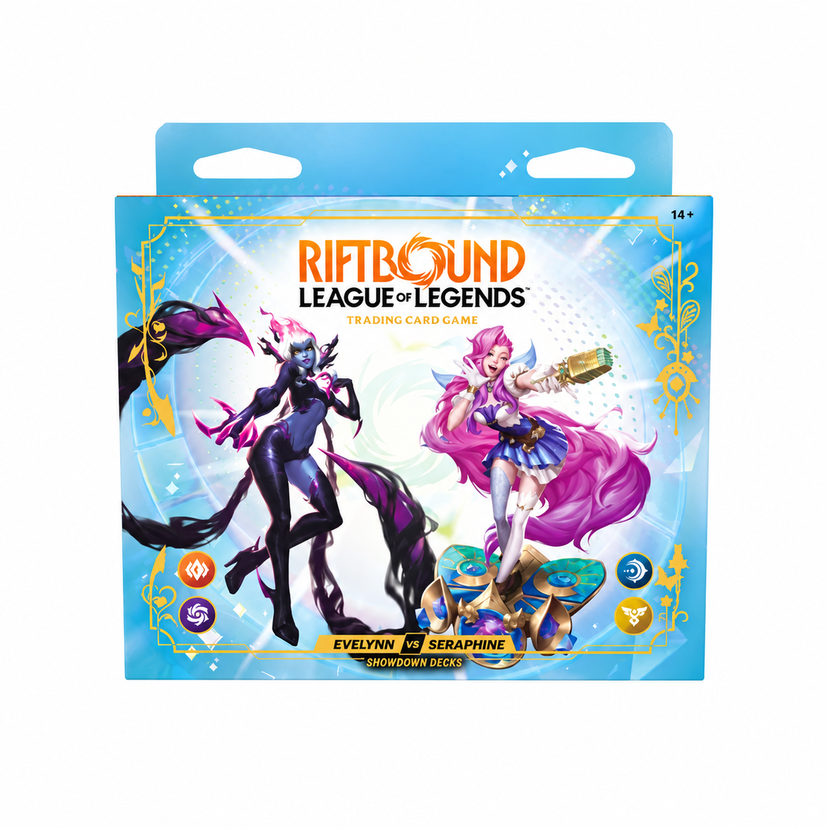Riftbound League of Legends Radiance Showdown Deck Evelynn vs Seraphine (Pre-Order)