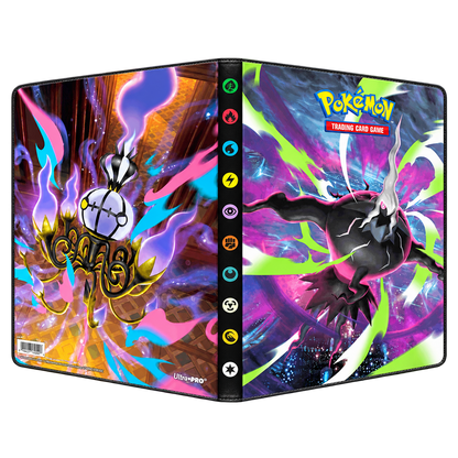 Ultra Pro Pokemon Pitch Black 9- Pocket Portfolio Binder