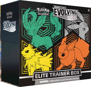 Pokemon Sword & Shield Evolving Skies Elite Trainer Box-Leafeon