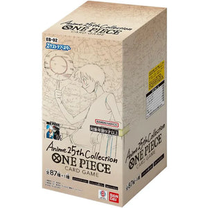 One Piece EB-02 Anime 25th Collection Booster Box Japanese