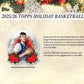 2025-26 Topps Holiday Basketball Mega Box