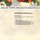 2025-26 Topps Holiday Basketball Mega Box