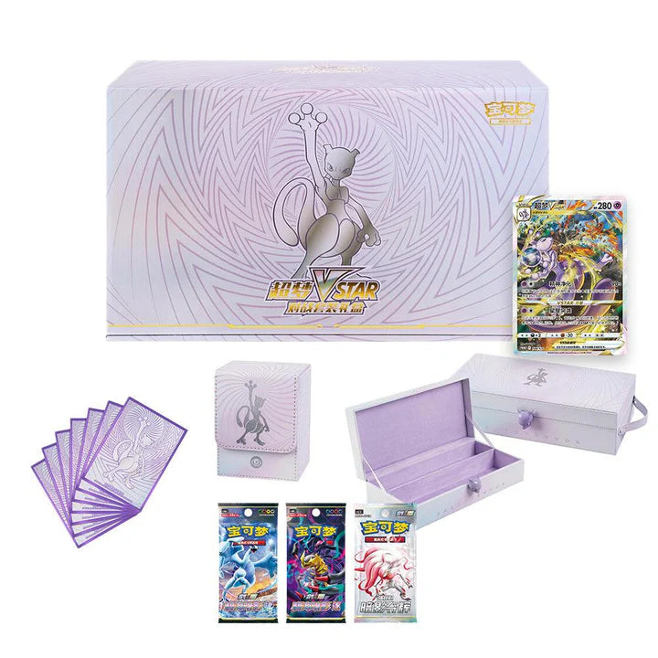 Pokemon Mewtwo VSTAR 2024 Exclusive Collection Gift Box - S-Chinese