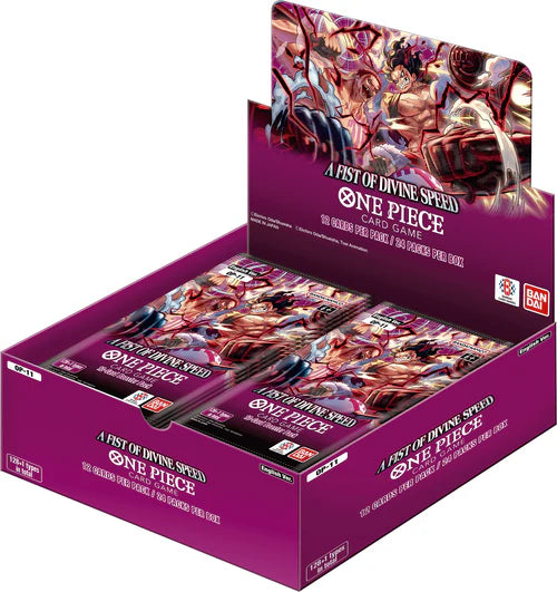 One Piece OP-11 A Fist of Divine Speed Booster Box