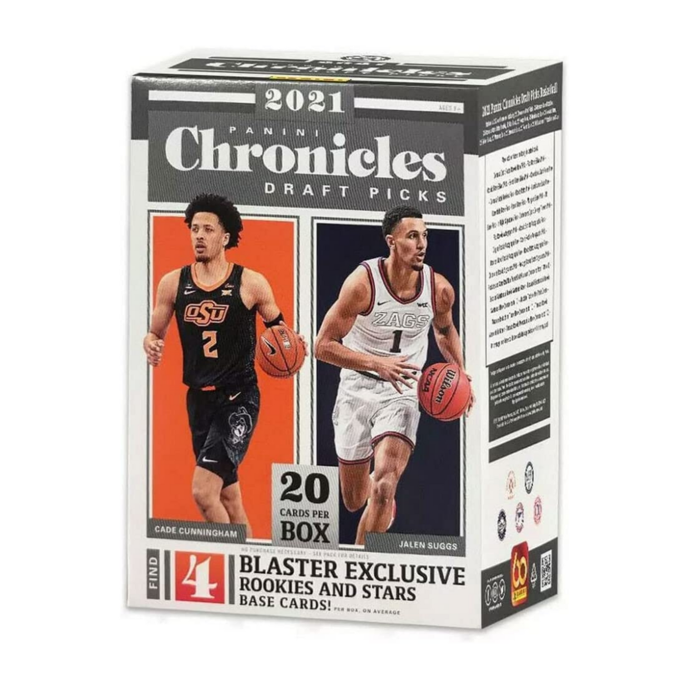 2021-22 Panini Chronicles Draft Picks Basketball Blaster Box