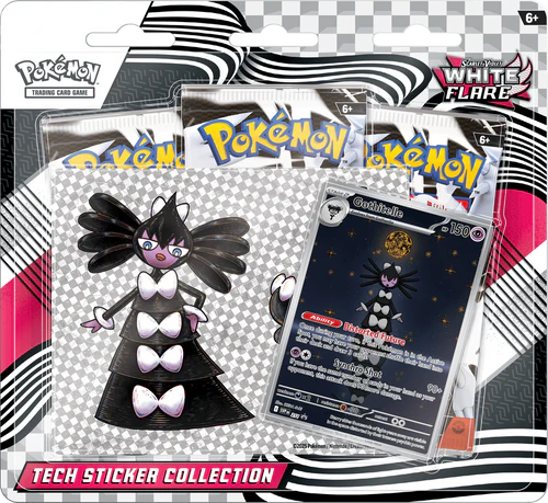 Pokemon Scarlet & Violet White Flare 3 Pack Blister