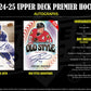 2024-25 Upper Deck Premier Hockey Hobby Box