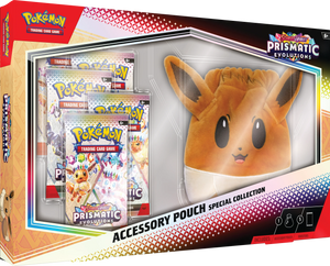 Pokemon Scarlet & Violet Prismatic Evolutions Accessory Pouch Special Collection Box