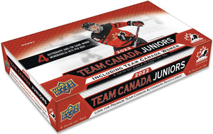 2021-22 Upper Deck Team Canada Juniors Hockey Hobby Box
