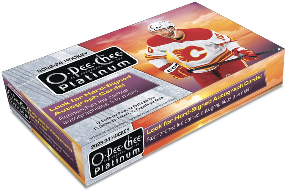 2023-24 Upper Deck O-Pee-Chee Platinum Hockey Hobby Box