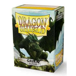 Dragon Shield 100ct Standard Size Sleeves Green Classic