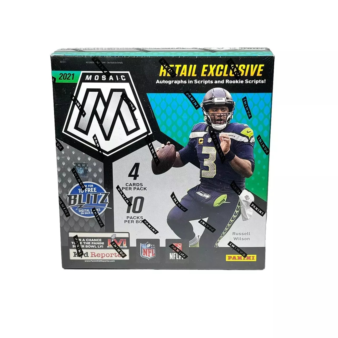 2021 Panini Mosaic Football Mega Box