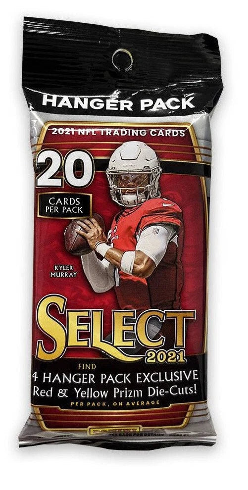 2021 Panini Select Football Hanger Pack (Red & Yellow)