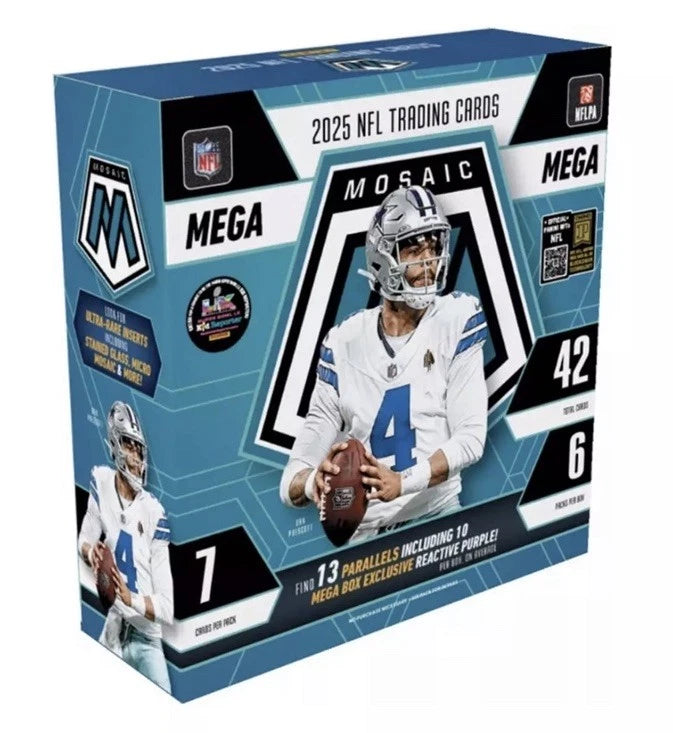 2025 Panini Mosaic Football Mega Box