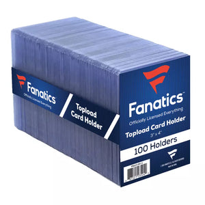 Fanatics 3X4 Top Loader 100ct Regular 35pt