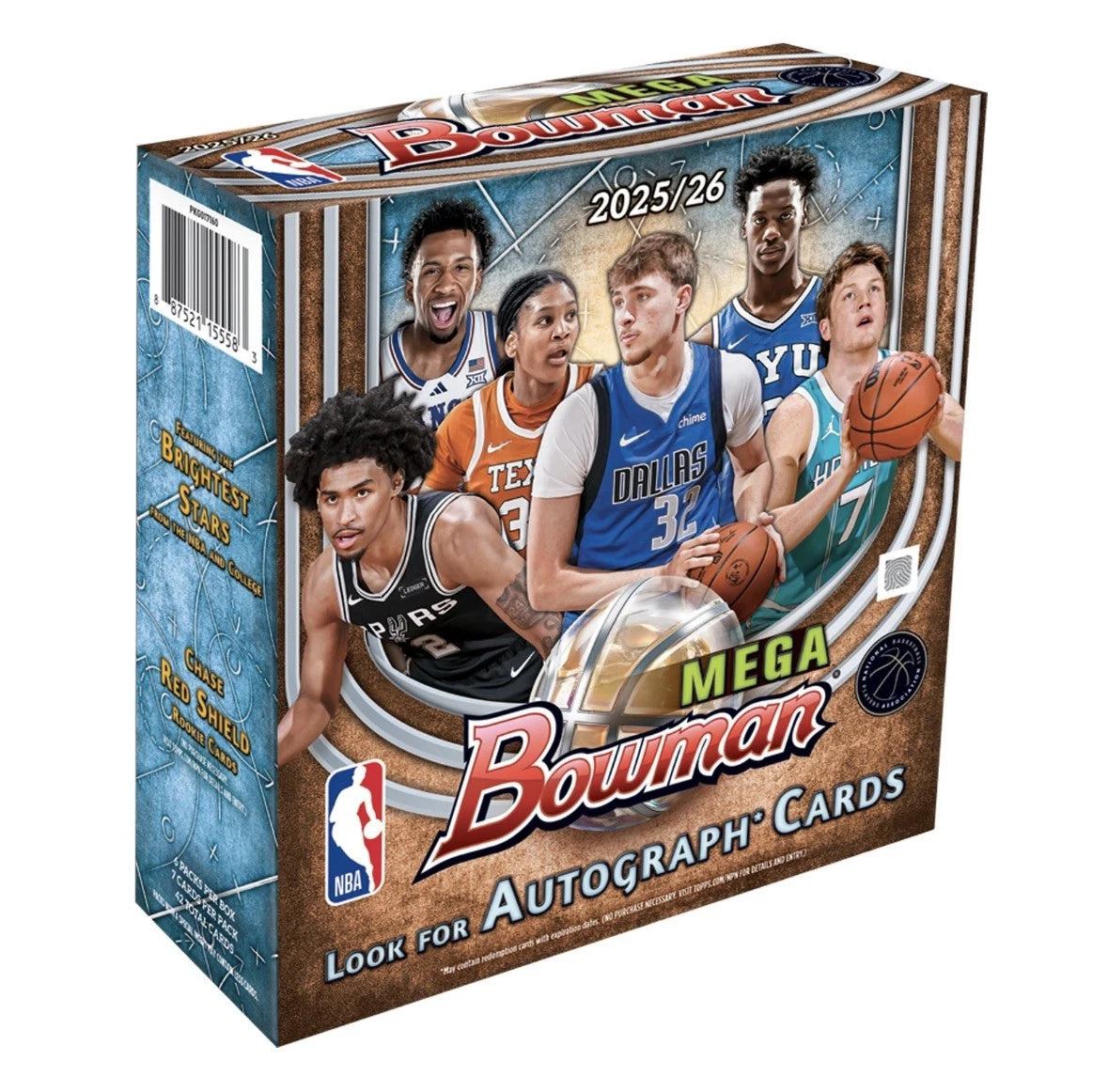2025-26 Bowman Basketball Mega Box