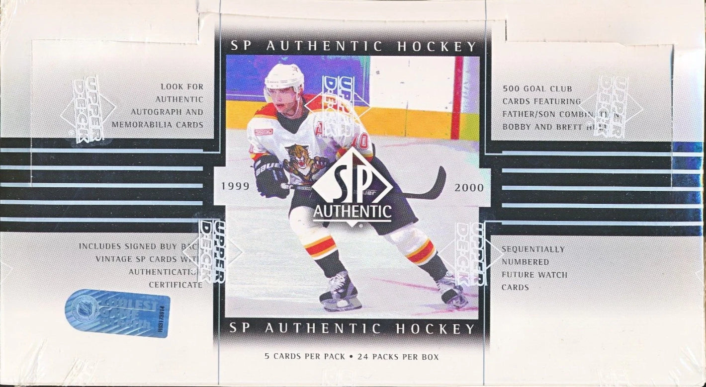 1999-00 Upper Deck SP Authentic Hockey Hobby Box