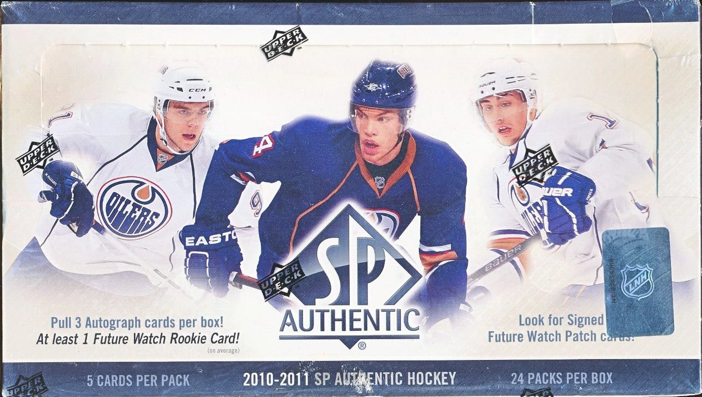 2010-11 Upper Deck SP Authentic Hockey Hobby Box