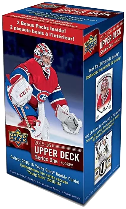 2015-16 Upper Deck Series 1 Hockey Blaster Box