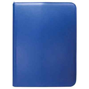 Ultra Pro 9 Pocket Vivid Zip Pro Binder-Blue