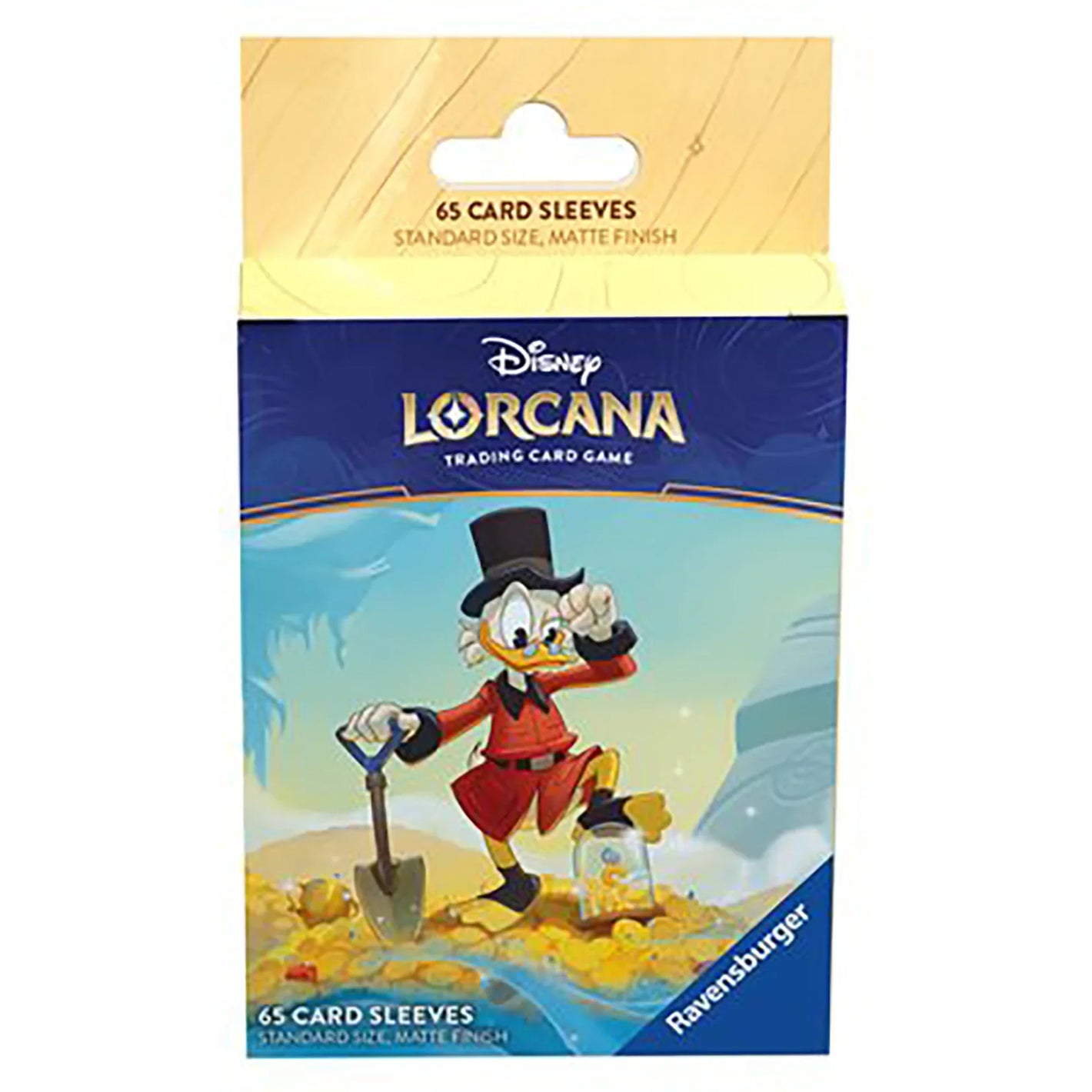 Disney Lorcana Into The Inklands Sleeves 65ct Scrooge Mcduck