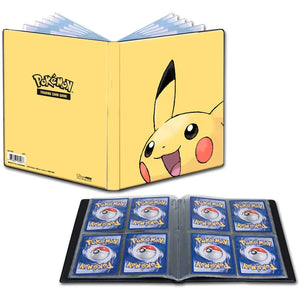 Ultra Pro Pokemon Pikachu 4- Pocket Portfolio Binder