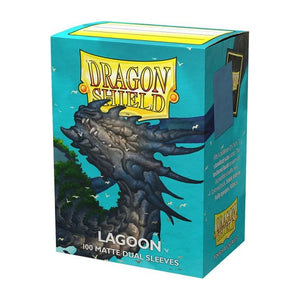 Dragon Shield 100ct Standard Size Dual Sleeves Lagoon
