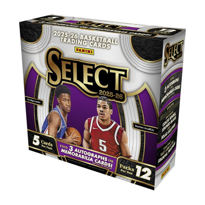 2025-26 Panini Select Basketball Hobby Box
