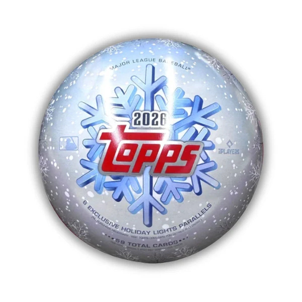 2026 Topps Holiday Baseball Tin Box