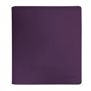 Ultra Pro 12 Pocket Vivid Zip Pro Binder-Midnight Plum
