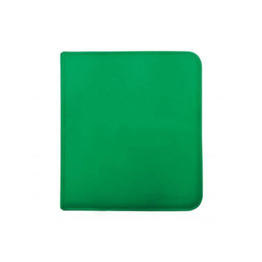 Ultra Pro 12 Pocket Vivid Zip Pro Binder-Green