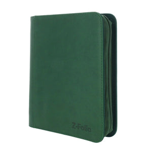 BCW Z-Folio 4-Pocket LX Album Toploader Binder Green